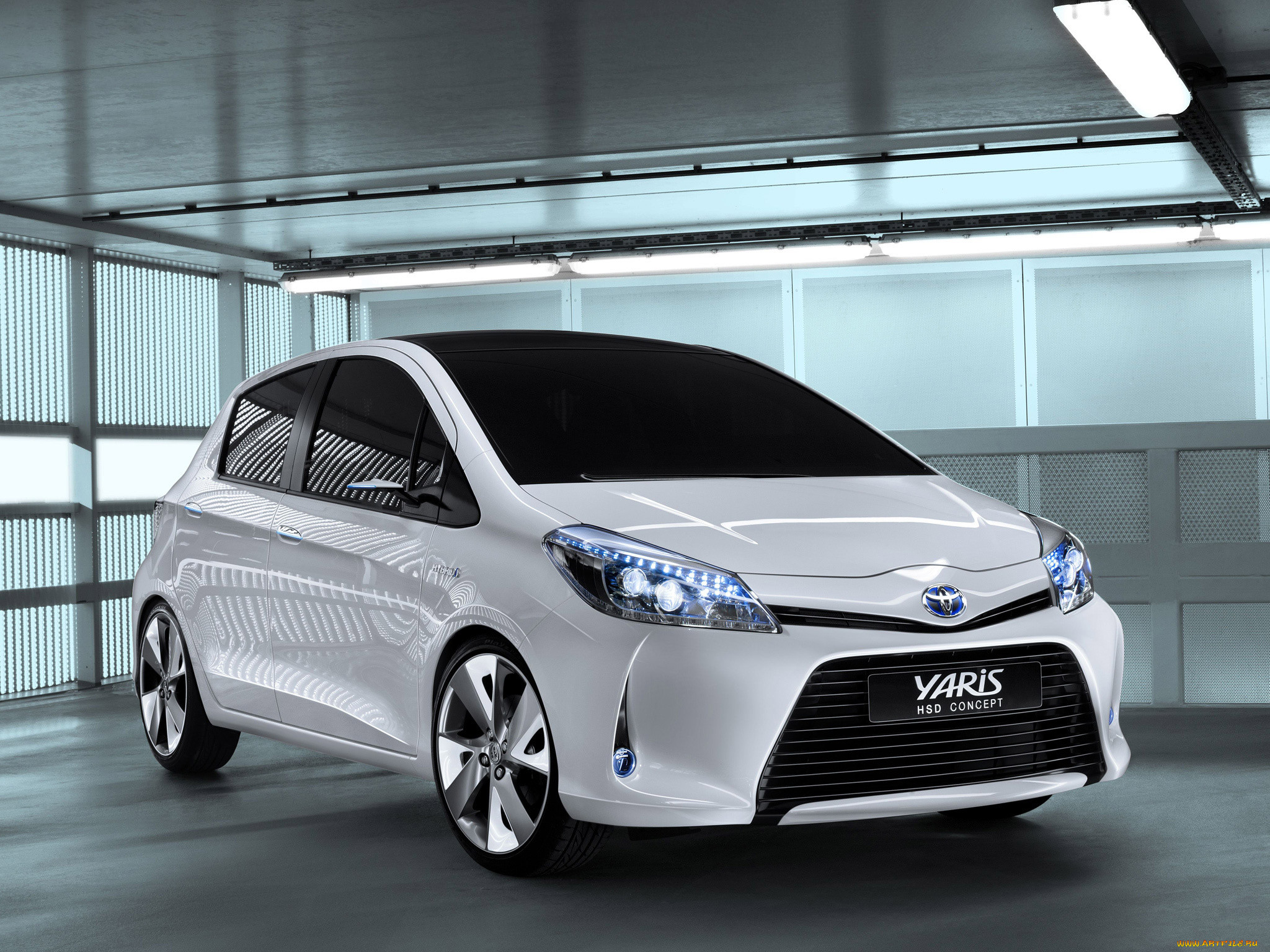 toyota yaris hsd concept 2011, , toyota, 2011, concept, hsd, yaris